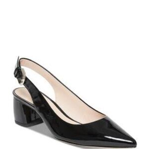 Kate Spade Mika Black Patent Slingback Heel